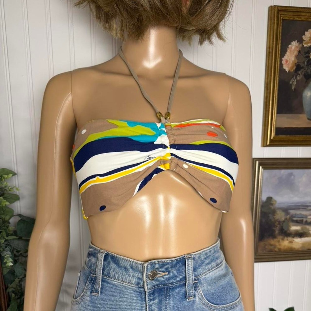 Trina Turk Bandeau Bikini Top‎ Size 8